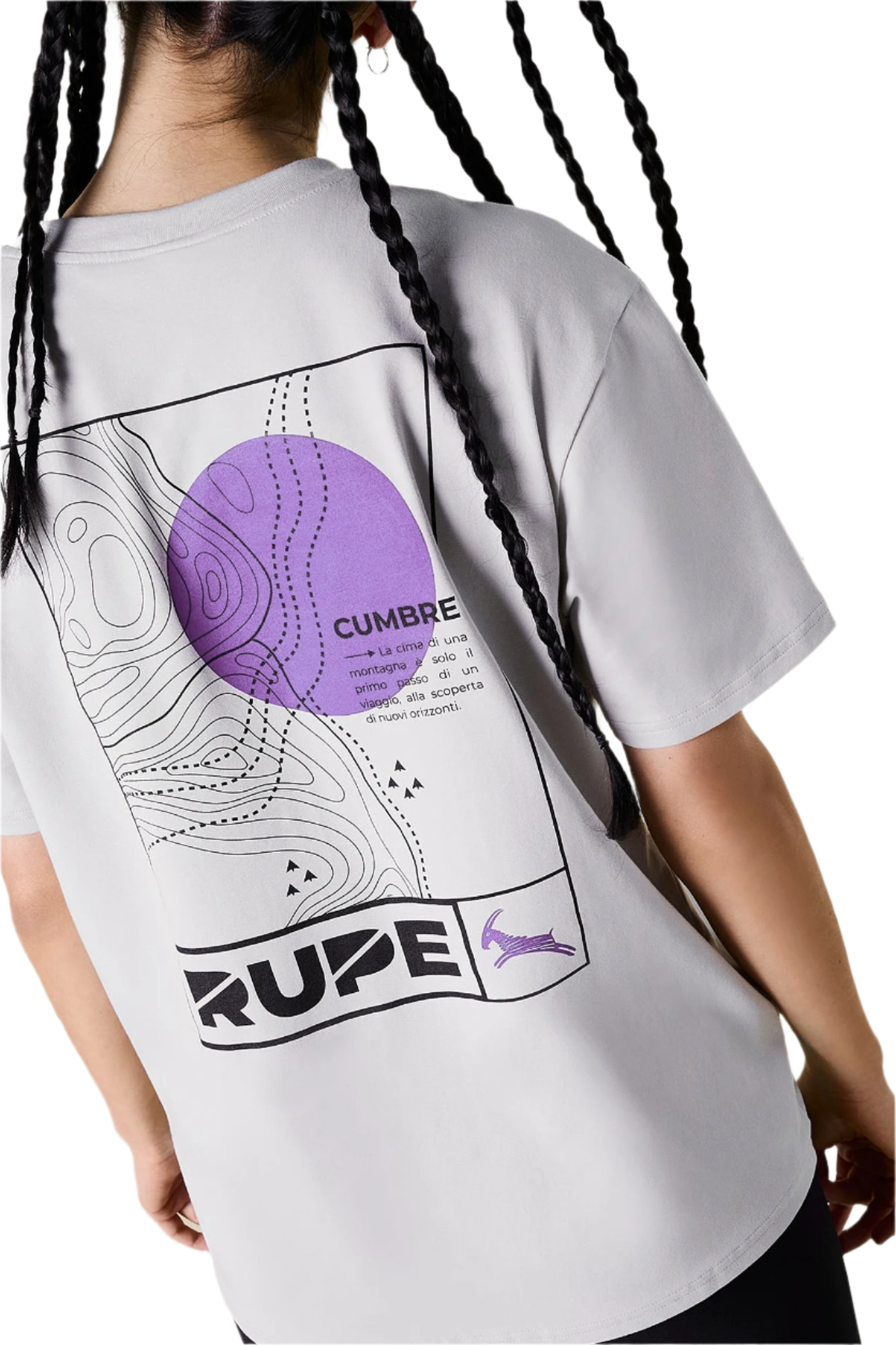 T-Shirt en coton Homme - Gris Clair | Rupe