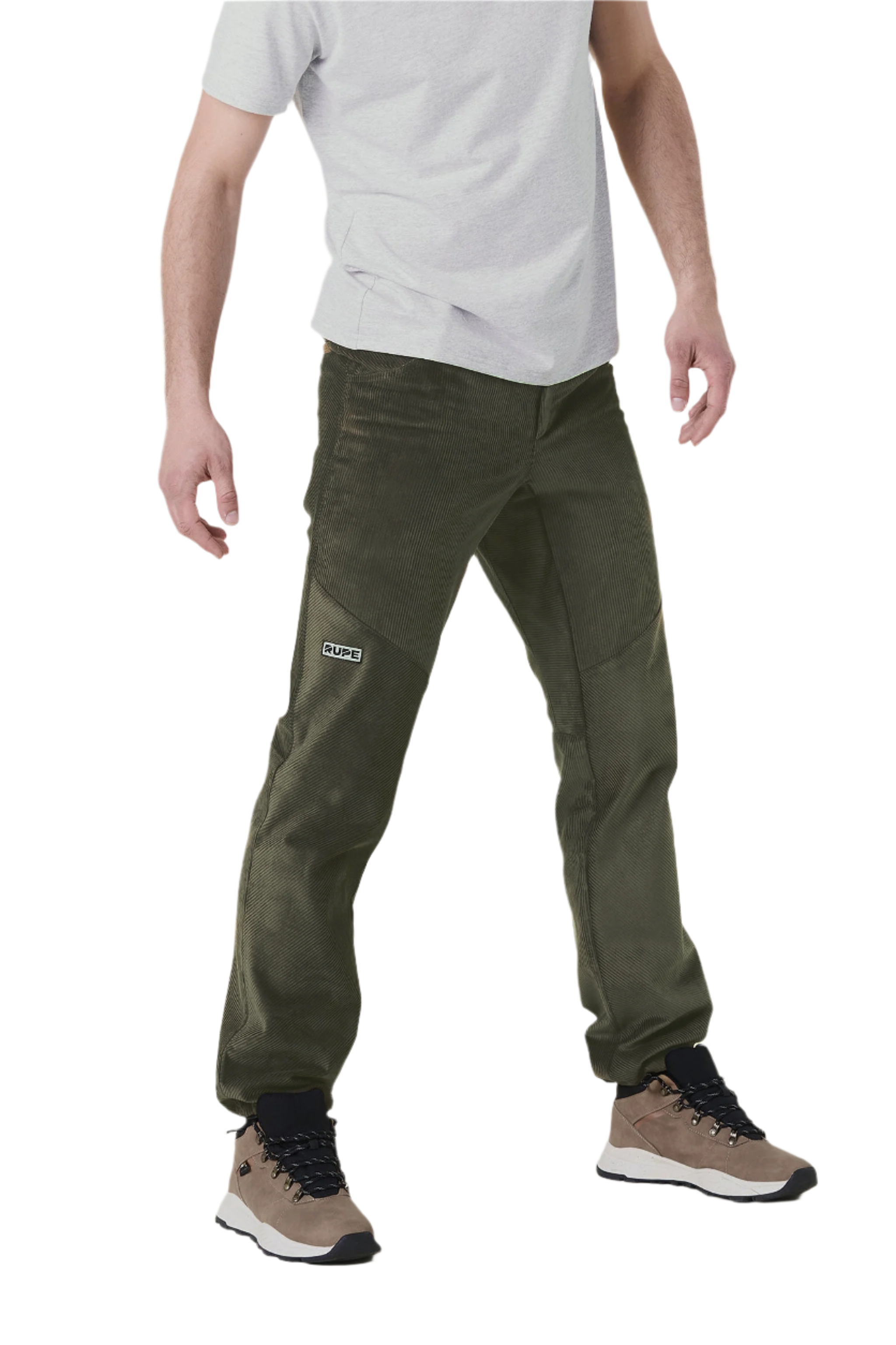 Pantalon en velours himalayen pour homme, vert pin 2025