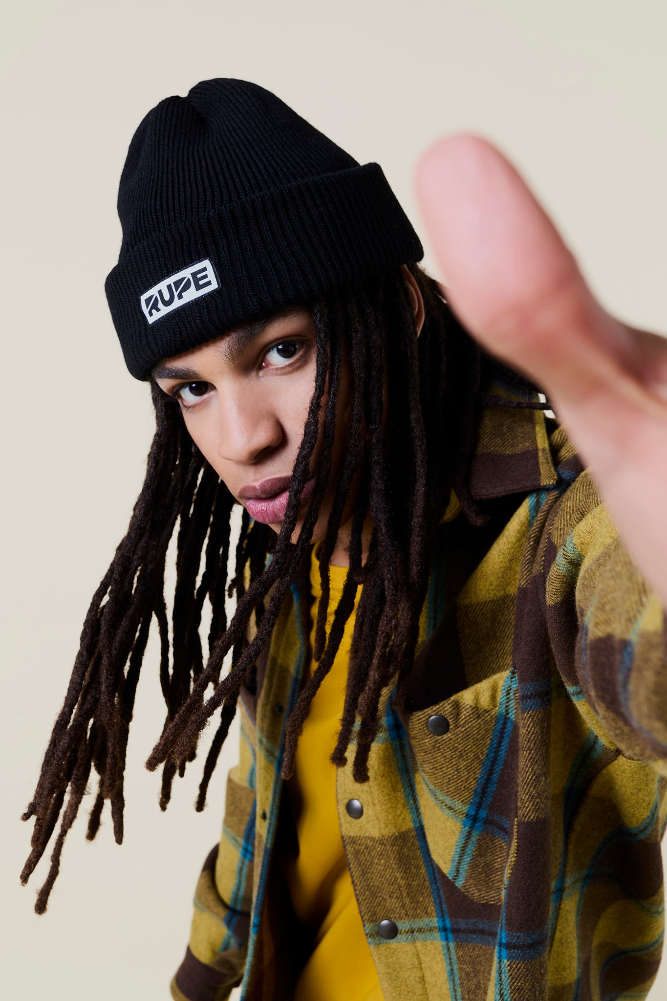 Chemise en flanelle de laine à carreaux