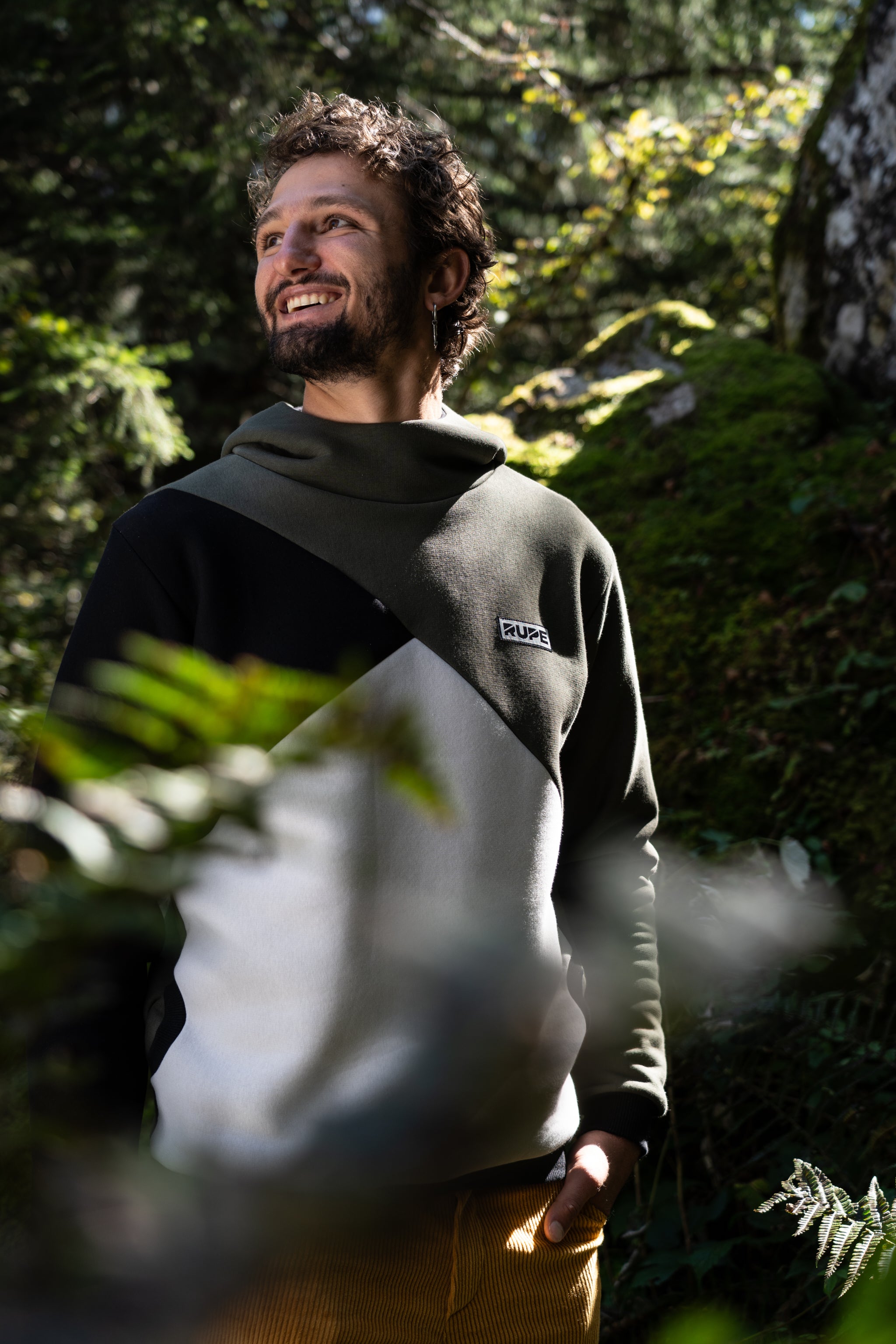 Sweat à capuche tricolore - Unisexe - Touareg