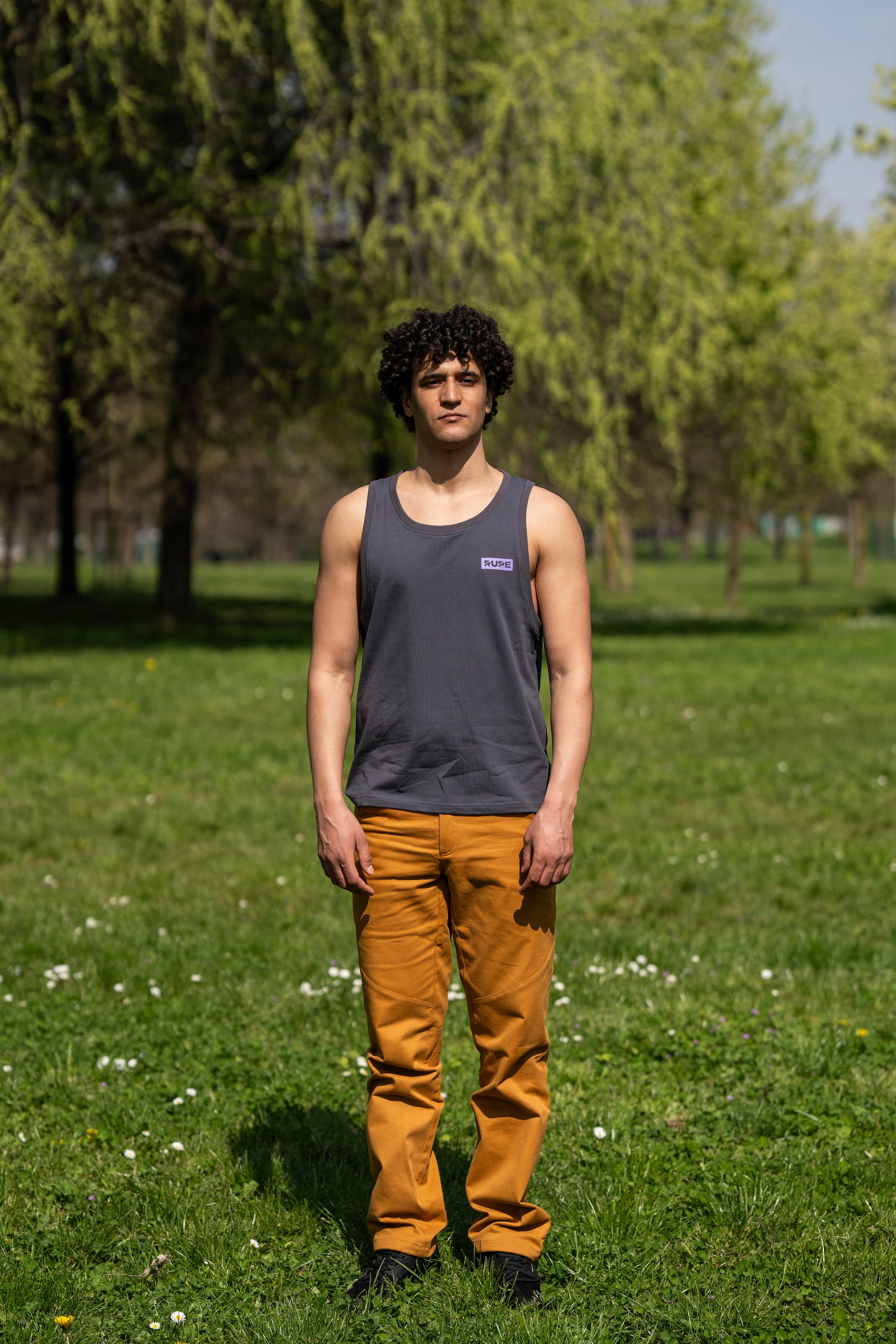 Men's Tank Top - Anthracite Purple | Rupe