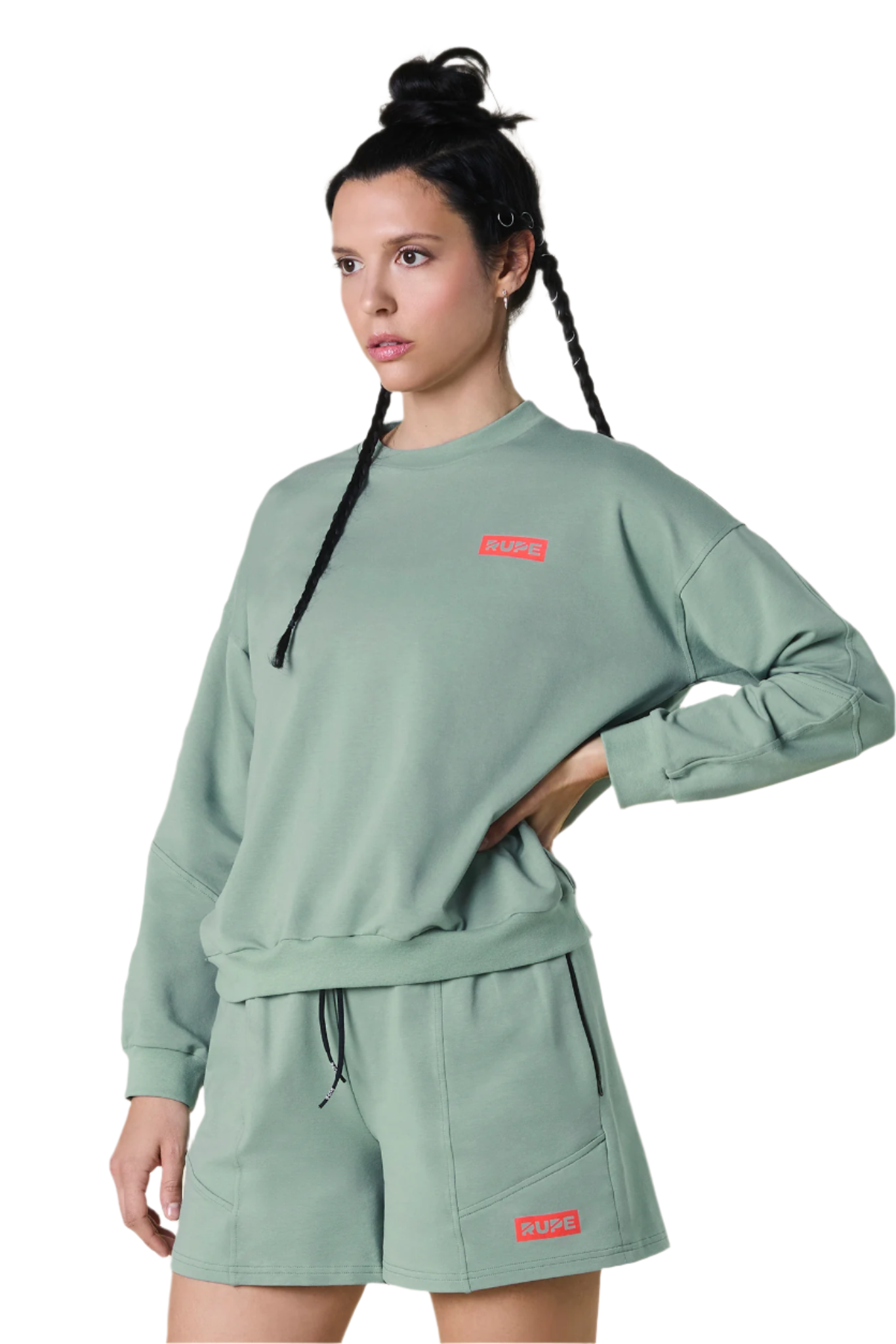 Sweat léger femme Dark Mint| Rupe 