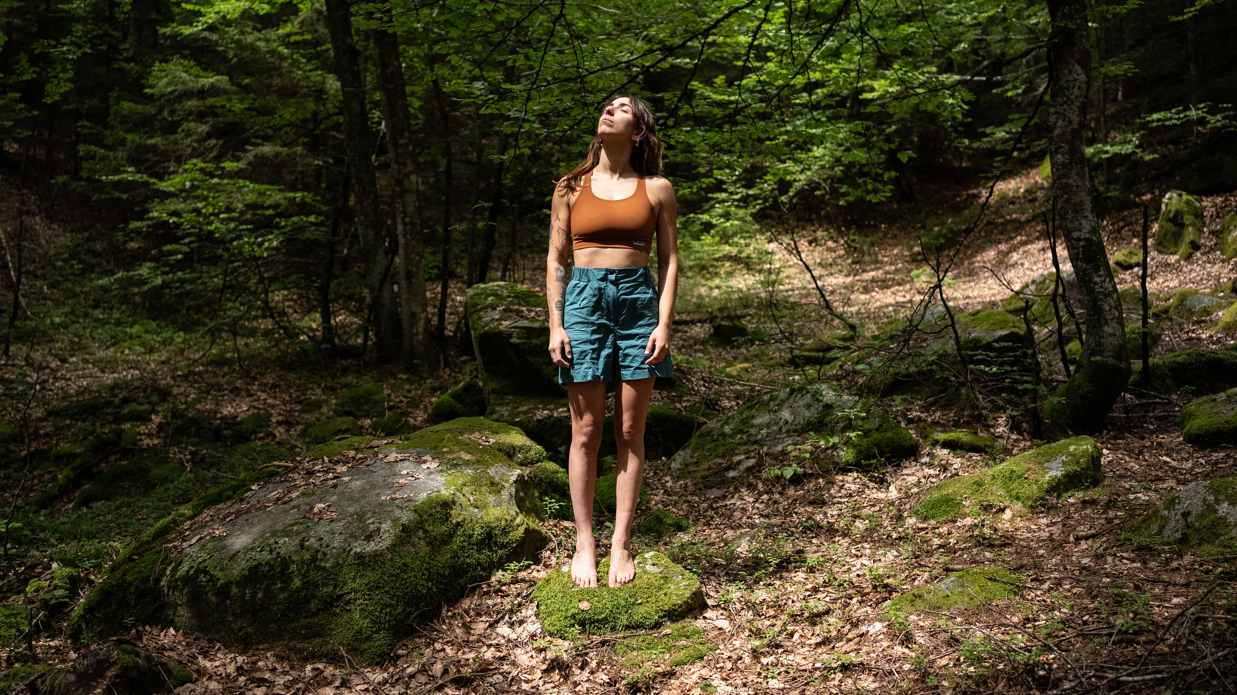 Brassière tressée pour femmes Caramel Coffee | Rupe