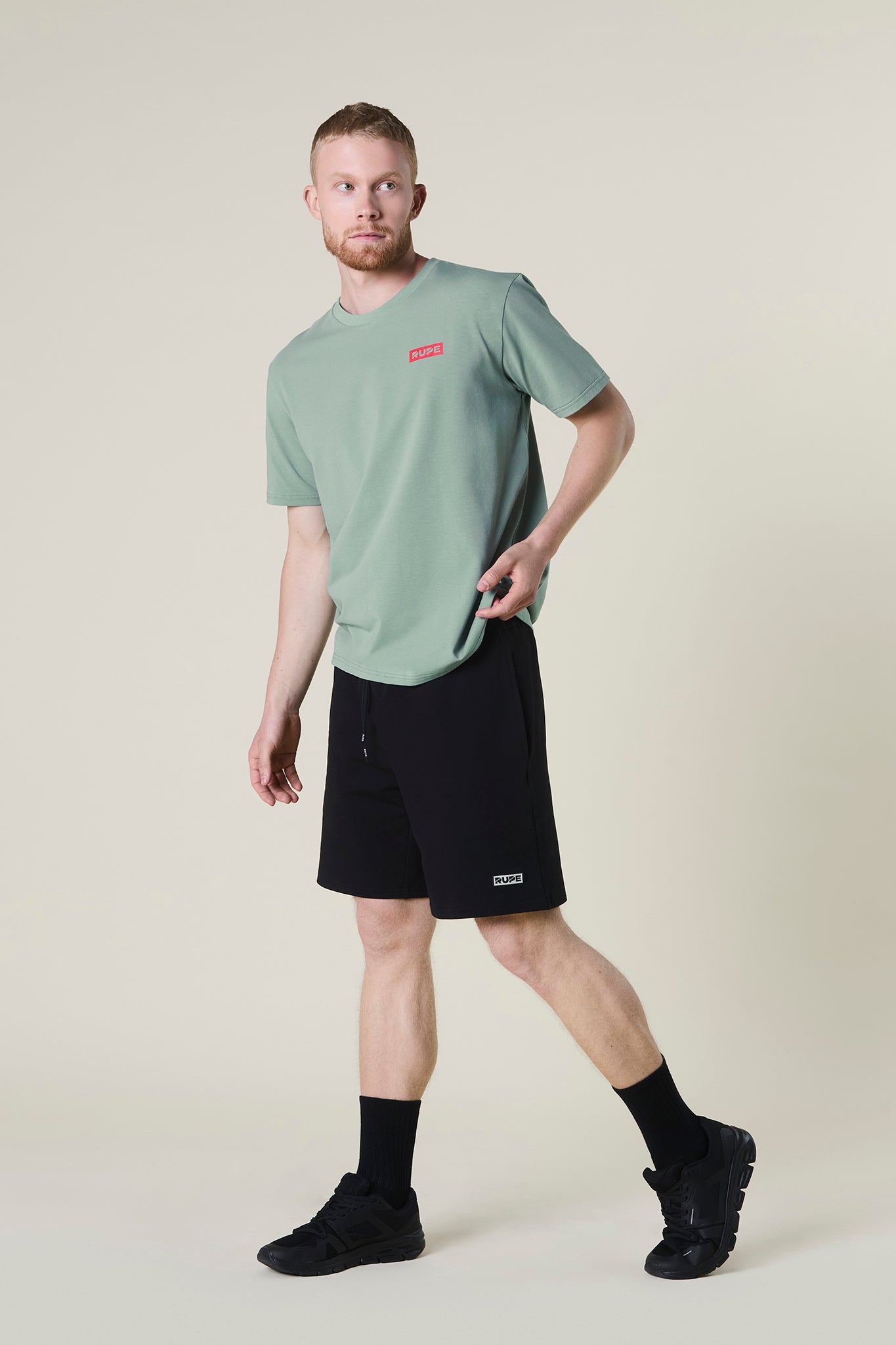 T-Shirt in cotone da uomo - Dark Mint