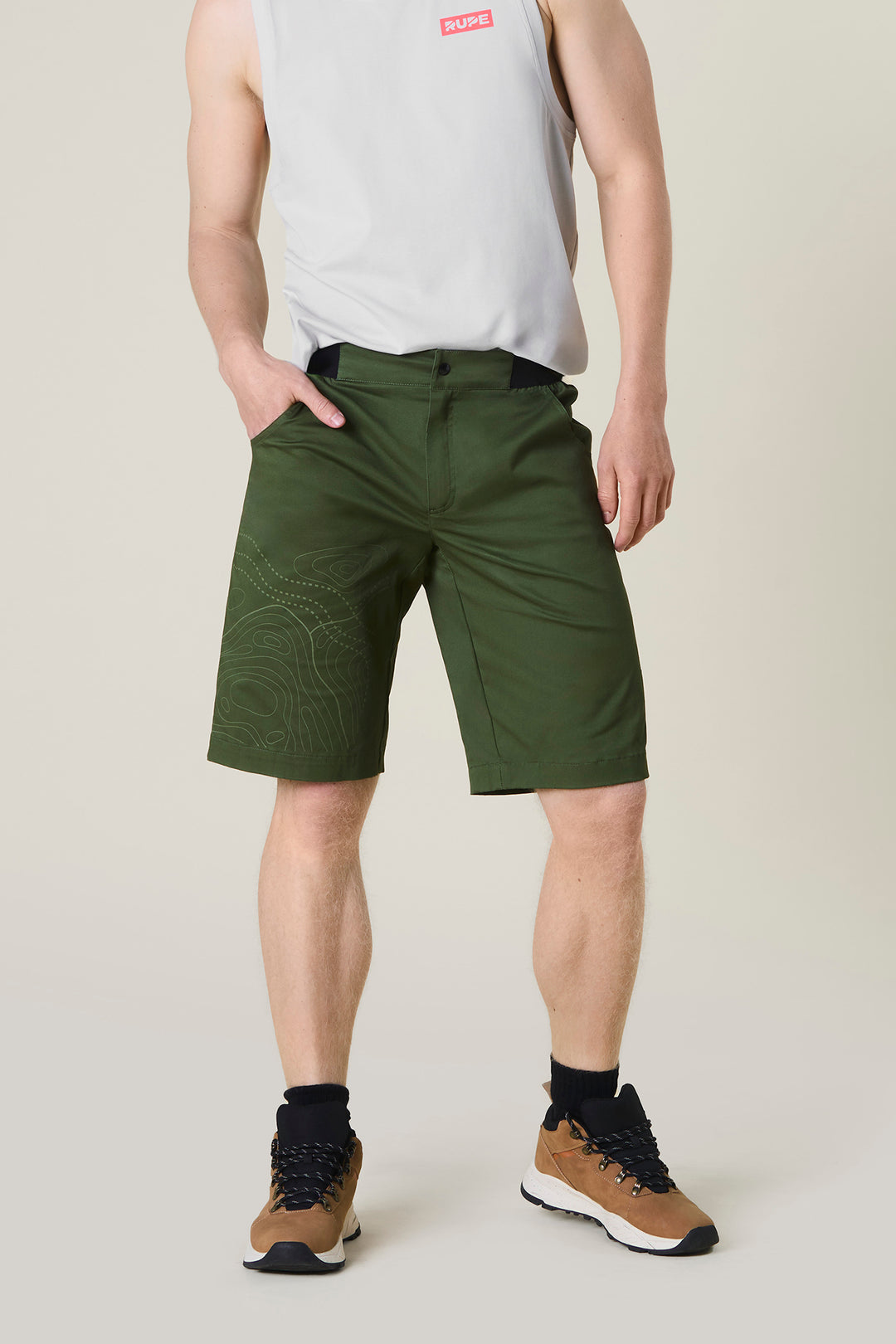 Short d'escalade Karakorum vert - Homme