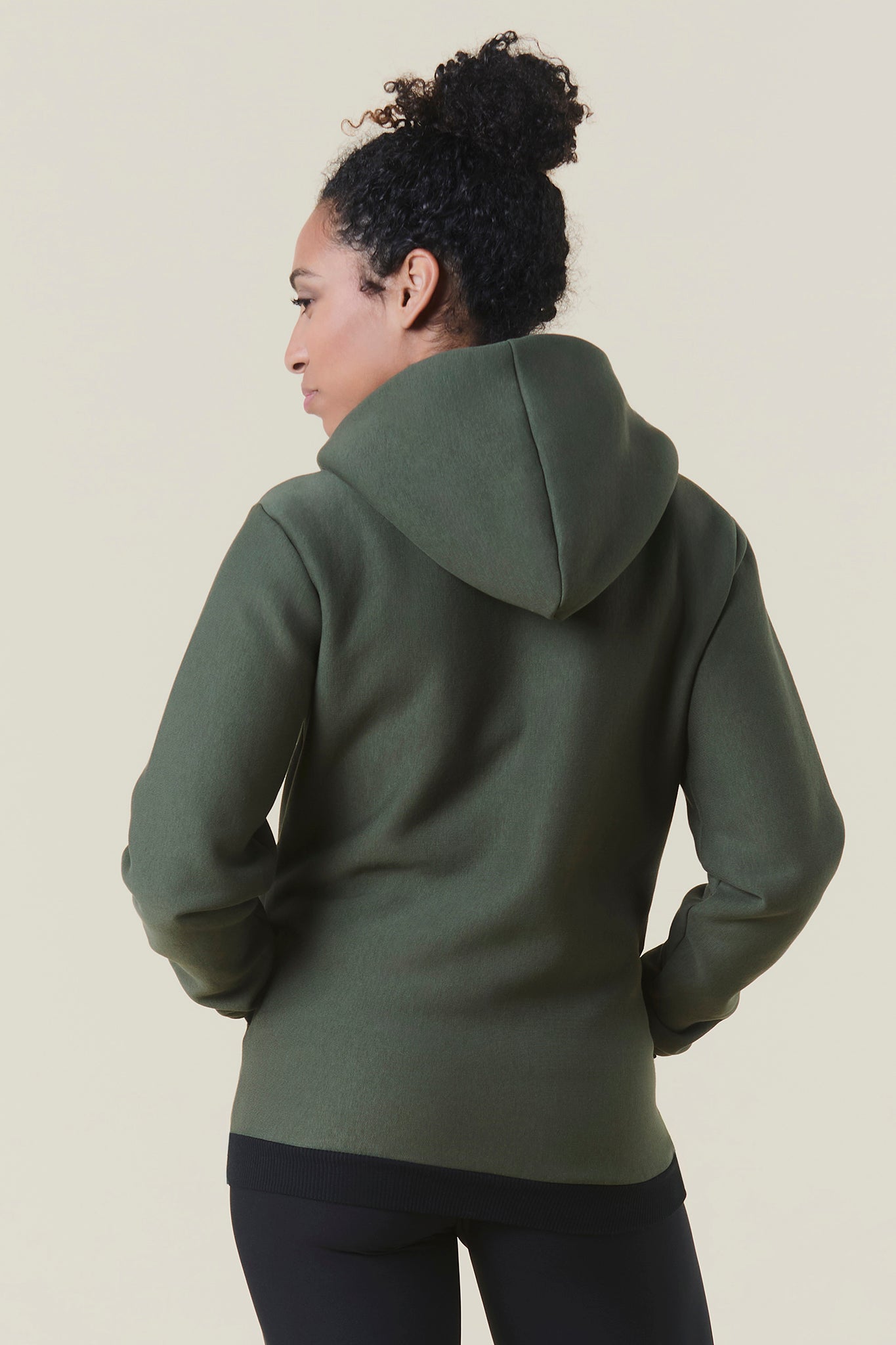 Sweat à capuche zippé tendance - Vert menthe - Femme Sweat à capuche zippé tendance - Vert menthe - Femme