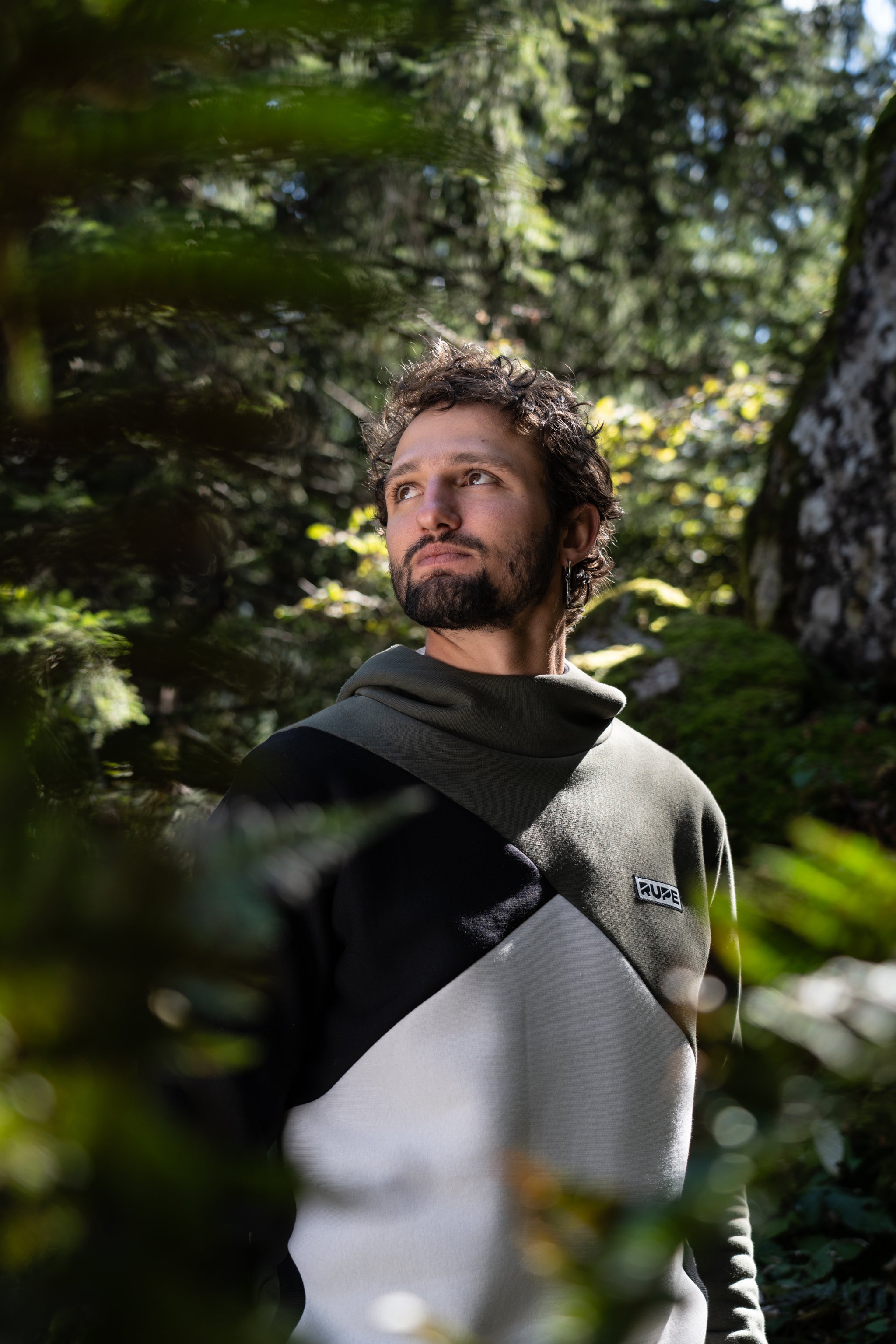 Sweat à capuche tricolore - Unisexe - Touareg