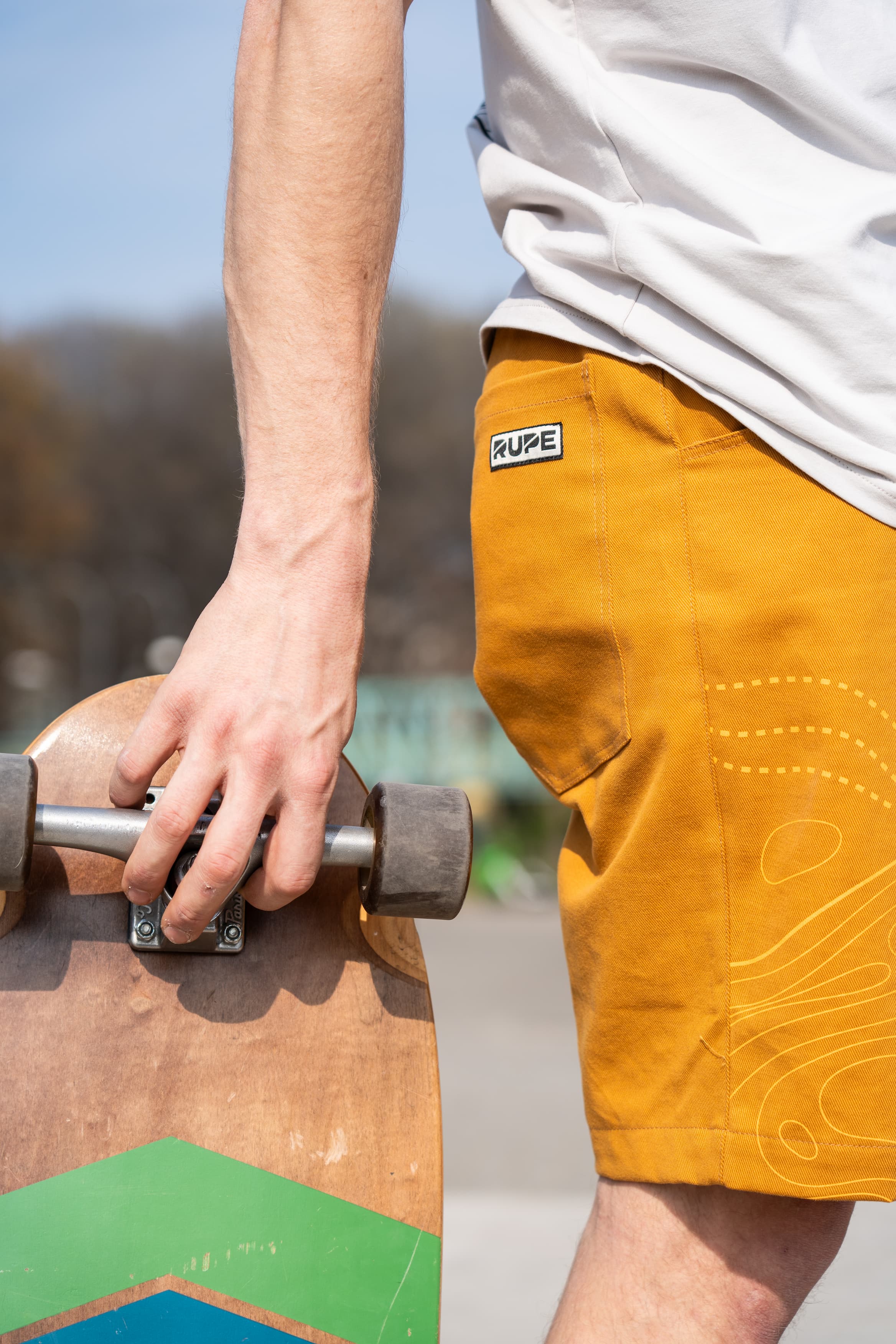 Karakorum Climbing Shorts Ochre - Men