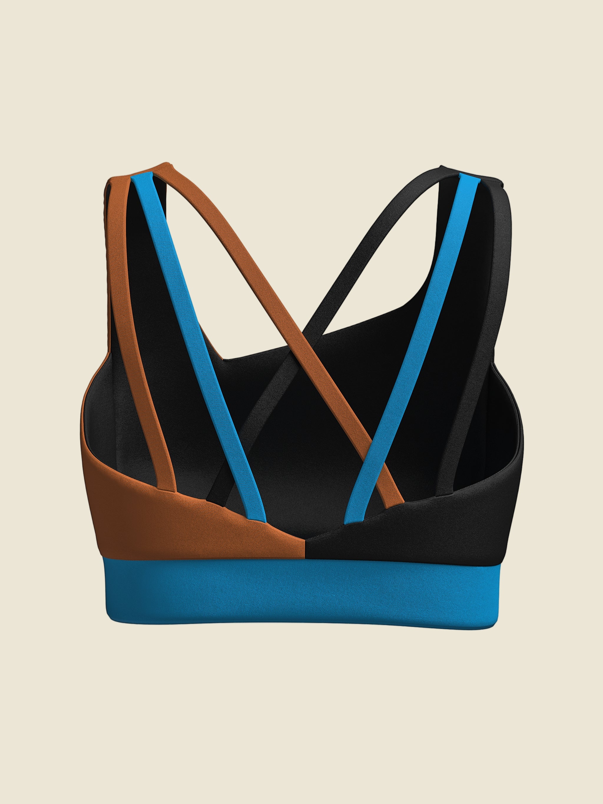 Rupe women's sports top for climbing and yoga, sustainable activewear made in Italy in eco-friendly fabric.