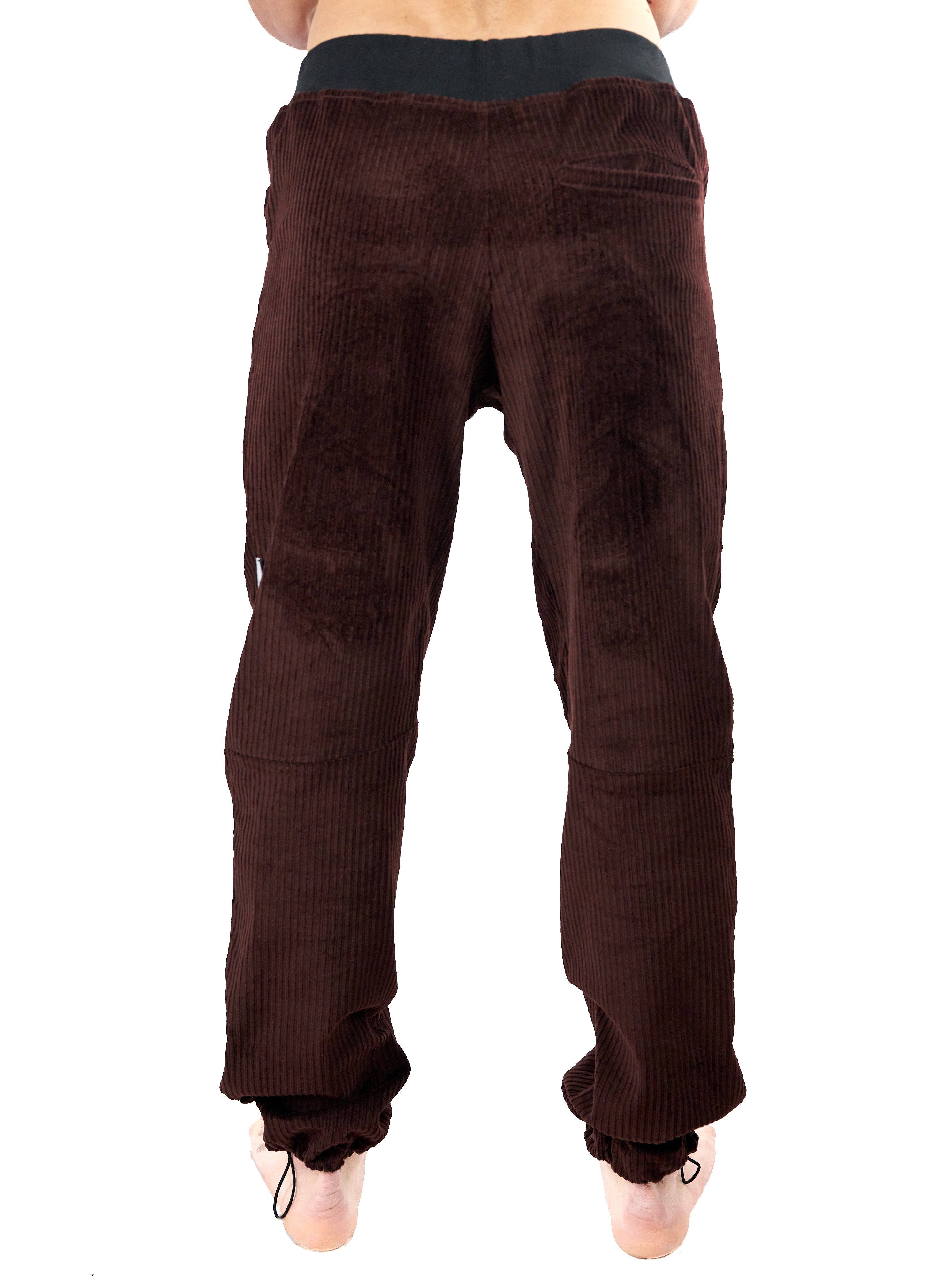 HIMALAYA - Dark Brown pantalone in velluto da uomo