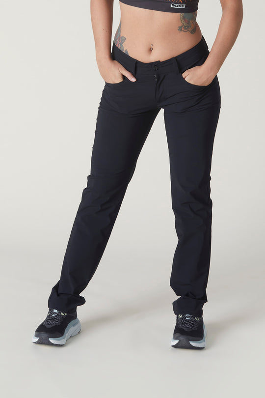 Deep Black - Pantalon technique femme - Ligne Rupe PRO