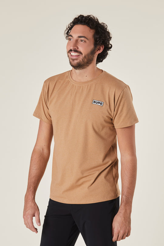 Men's Pumice T-shirt - Tobacco